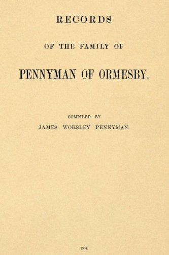 Stock image for Records of the Family of Pennyman of Ormesby for sale by Revaluation Books