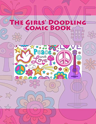 9781542318457: The Girls' Doodling Comic Book (Activity Drawing & Coloring Books)