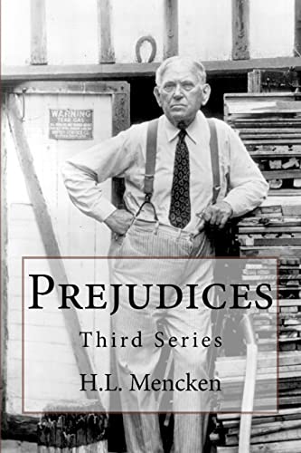 Beispielbild fr Prejudices: Third Series [Soft Cover ] zum Verkauf von booksXpress