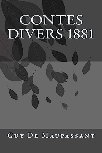 Beispielbild fr Contes Divers 1881 (French Edition) zum Verkauf von Lucky's Textbooks
