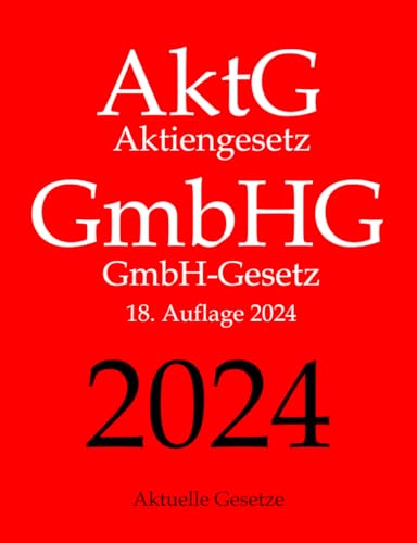 Beispielbild fr AktG | GmbHG, Aktiengesetz | GmbH-Gesetz, Aktuelle Gesetze zum Verkauf von medimops