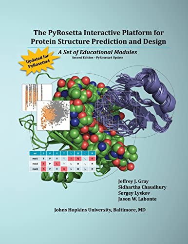 9781542402132: The PyRosetta Interactive Platform for Protein Structure Prediction and Design: A Set of Educational Modules