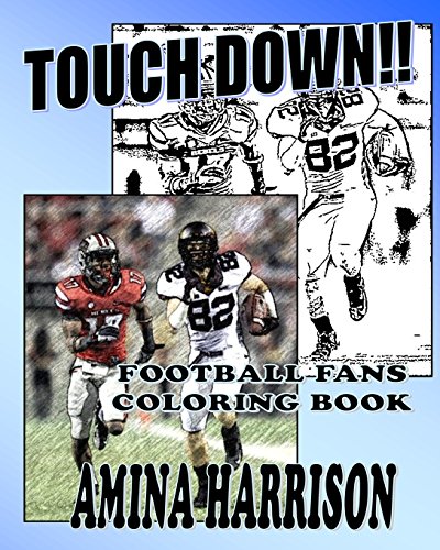Imagen de archivo de Touchdown Football Fans Coloring Book a la venta por Revaluation Books