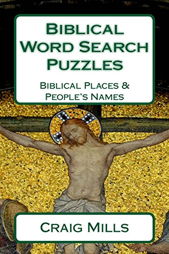 9781542471428: Biblical Word Search Puzzles: Biblical Places & People's Names
