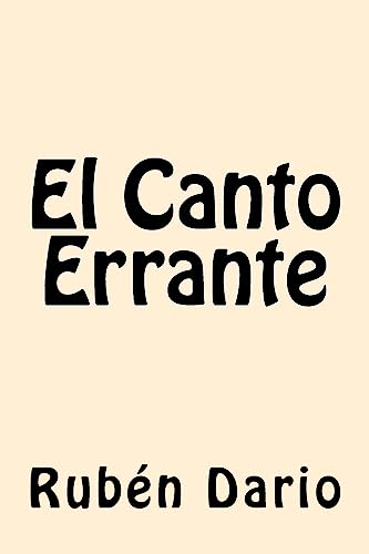 Imagen de archivo de El Canto Errante a la venta por THE SAINT BOOKSTORE