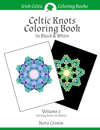Stock image for Celtic Knots Coloring Book in Black & White: Volume 2 for sale by Lucky's Textbooks