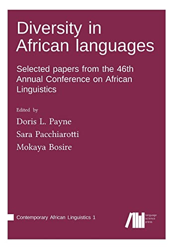 9781542598224: Diversity in African languages: Volume 1 (Contemporary African Linguistics)