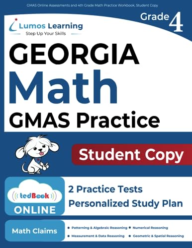 Stock image for GMAS Online Assessments and 4th Grade Math Practice Workbook, Student Copy: GMAS Study Guide for sale by SecondSale