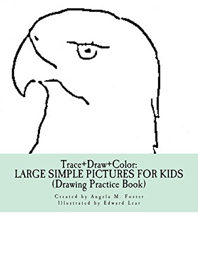 Stock image for Trace+Draw+Color: Large Simple Pictures For Kids (Drawing Practice Book) for sale by SecondSale