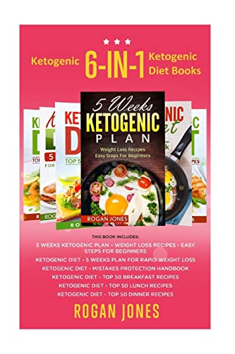 Stock image for Ketogenic: 6-in-1 Box Set Ketogenic Diet Books for sale by THE SAINT BOOKSTORE