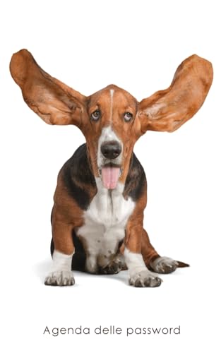 Stock image for Agenda delle password: Agenda degli indirizzi web e delle password di accesso - Copertina Basset Hound (Agende per gli amanti dei cani) (Italian Edition) for sale by Lucky's Textbooks