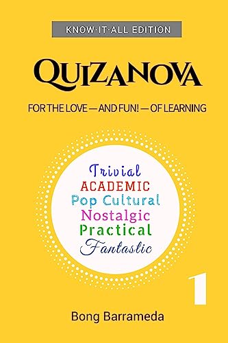 Beispielbild fr Quizanova 1: For The Love - And Fun! - Of Learning zum Verkauf von THE SAINT BOOKSTORE