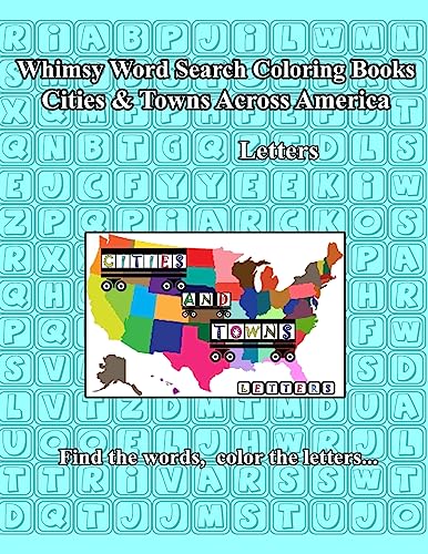 Beispielbild fr Whimsy Word Search: Cities and Towns, Letters zum Verkauf von SecondSale