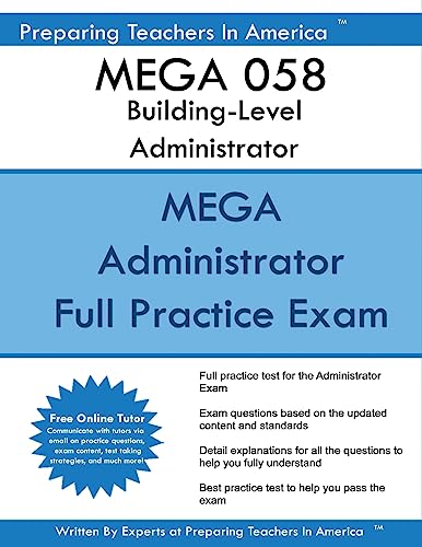 9781542872768: MEGA 058 Building Level Administrator: MEGA 058 Study Guide