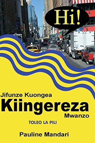 9781542890595: Jifunze Kuongea Kiingereza - Mwanzo (Swahili Edition)