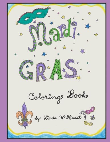 9781543025057: Mardi Gras Coloring Book