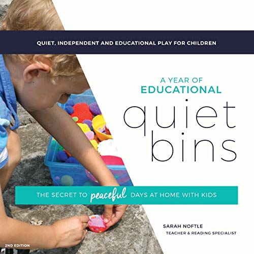 Beispielbild fr A Year of Educational Quiet Bins: The secret to peaceful days at home with kids zum Verkauf von WorldofBooks