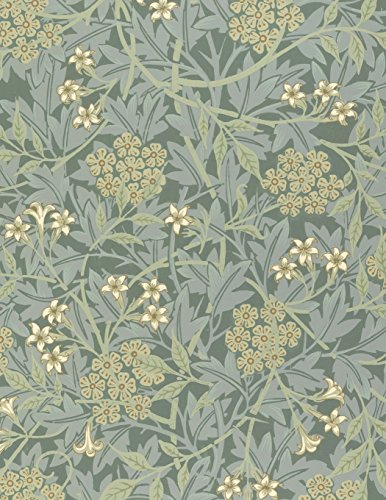 9781543145588: Jasmine, William Morris. Blank journal: 160 blank pages, 8,5x11 inch (21.59 x 27.94 cm) Soft cover / Paperback
