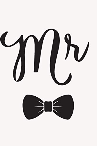 9781543215755: Mr Journal: White Bow Tie, Journal, Notebook, Diary, 6"x9" Lined Pages, 150 Pages