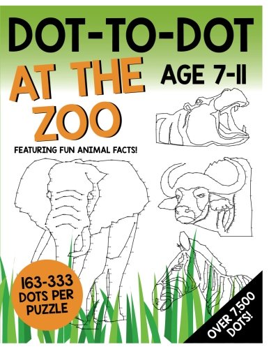 Beispielbild fr Dot-To-Dot - At The Zoo: Featuring fun animal facts! zum Verkauf von WorldofBooks
