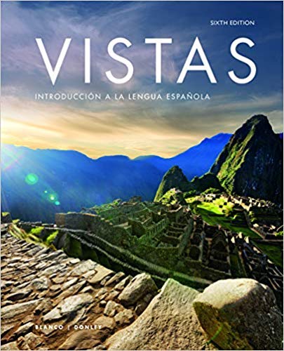 Stock image for Vistas Introduccion a La Lengua Espanola (6th Edition) - Standalone Book for sale by HPB-Red