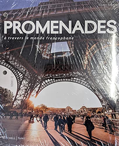 Imagen de archivo de LooseLeaf Promenades a travers le monde francophone with SuperSitePlus + wSAM 12 Month a la venta por Better World Books: West