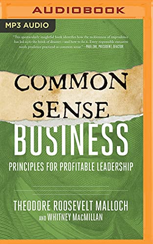 Imagen de archivo de Common-sense Business: Principles for Profitable Leadership a la venta por Revaluation Books