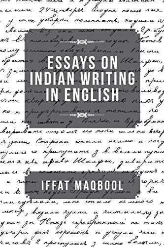 Stock image for Essays on Indian Writing in English for sale by GF Books, Inc.