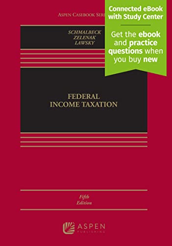 Imagen de archivo de Federal Income Taxation [Connected Casebook] (Aspen Casebook) a la venta por BooksRun