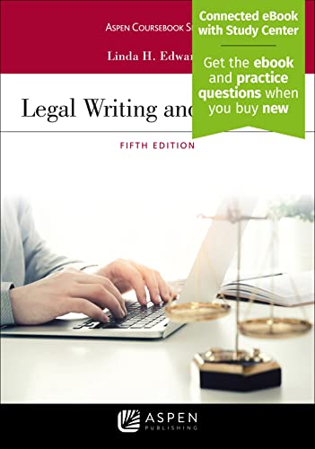 Stock image for Legal Writing and Analysis (Aspen Coursebook Series) for sale by BooksRun