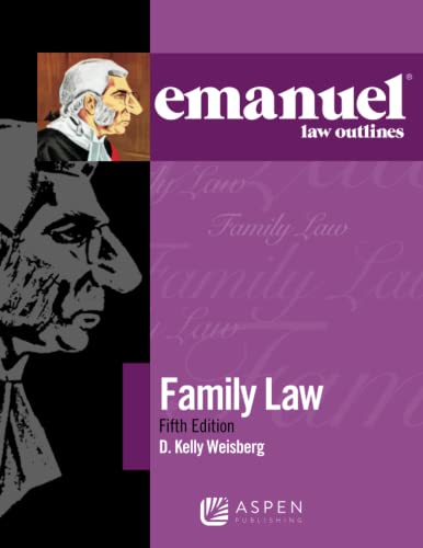 Stock image for Emanuel Law Outlines for Family Law (Emanuel Law Outlines Series) for sale by BooksRun