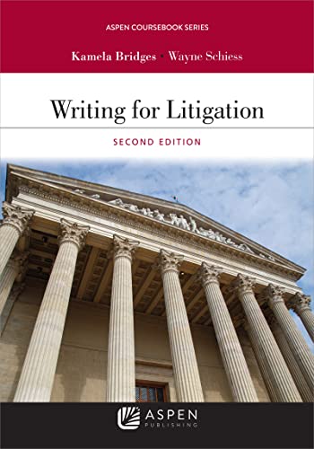 Imagen de archivo de Writing for Litigation (Aspen Casebook Series) a la venta por Textbooks_Source