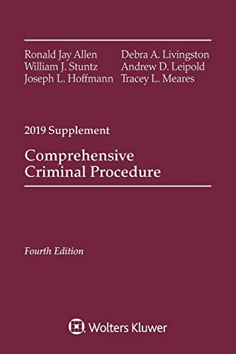 Stock image for Comprehensive Criminal Procedure : 2019 Case Supplement for sale by Better World Books