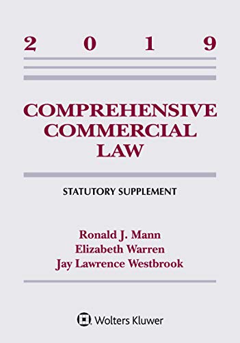 Stock image for Comprehensive Commercial Law: 2019 Statutory Supplement (Supplements) for sale by Red's Corner LLC