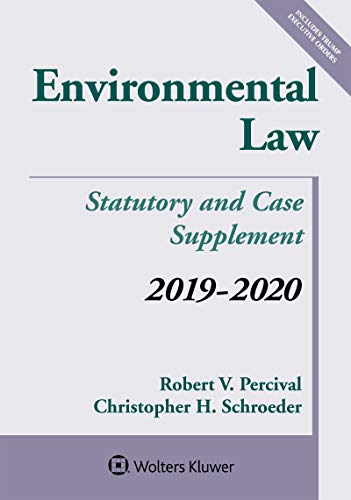 Beispielbild fr Environmental Law: 2019-2020 Statutory and Case Supplement (Supplements) zum Verkauf von BooksRun