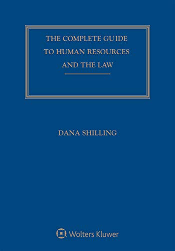Stock image for Complete Guide to Human Resources and the Law: 2020 Edition (The Complete Guide to Human Resources and the Law) for sale by dsmbooks