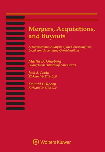 Beispielbild fr Mergers, Acquisitions, & Buyouts: May 2019 Edition zum Verkauf von HPB-Red