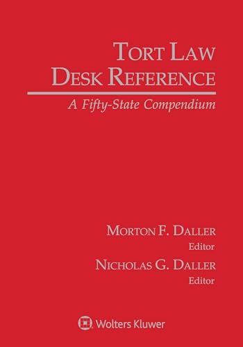 Beispielbild fr Tort Law Desk Reference: A Fifty State Compendium, 2021 Edition zum Verkauf von ThriftBooks-Atlanta