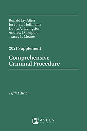 9781543820263: Comprehensive Criminal Procedure: 2021 Case Supplement