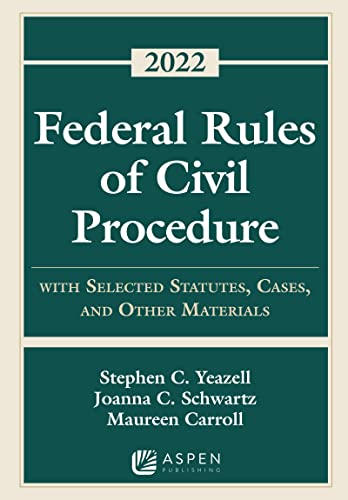 Stock image for Federal Rules of Civil Procedure: With Selected Statutes and Other Materials (Supplements) for sale by Irish Booksellers