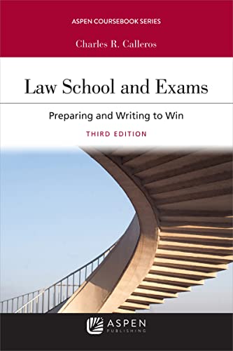 Beispielbild fr Law School and Exams: Preparing and Writing to Win (Aspen Casebook Series) zum Verkauf von BooksRun