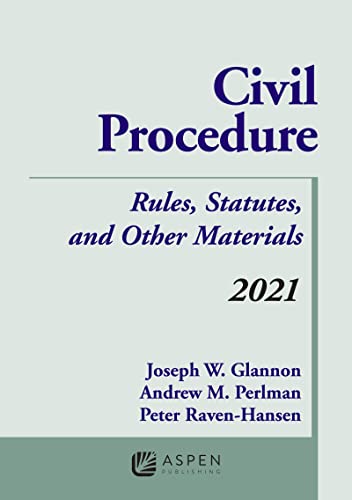 Imagen de archivo de Civil Procedure: Rules, Statutes, and Other Materials, 2021 Supplement (Supplements) a la venta por BooksRun