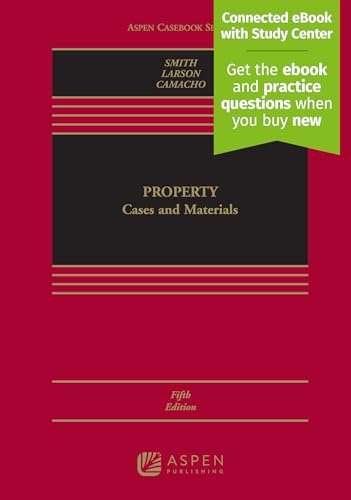 Beispielbild fr Property: Cases and Materials [Connected eBook with Study Center] (Aspen Casebook) zum Verkauf von BooksRun