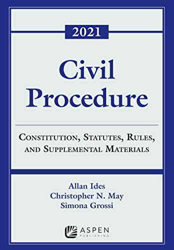 Stock image for Civil Procedure: Constitution, Statutes, Rules, and Supplemental Materials (Supplements) for sale by BooksRun