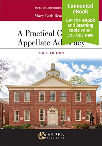 Beispielbild fr A Practical Guide to Appellate Advocacy: [Connected eBook] (Aspen Coursebook Series) zum Verkauf von BooksRun