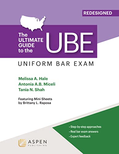 Stock image for The Ultimate Guide to the UBE Redesigned (Bar Review) (The Bar Review) for sale by GF Books, Inc.