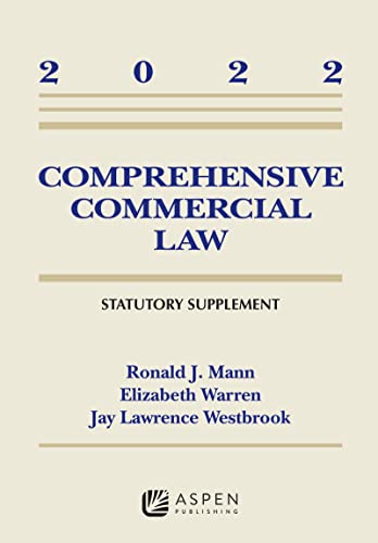 Stock image for Comprehensive Commercial Law 2022: Statutory Supplement (Supplements) for sale by BooksRun