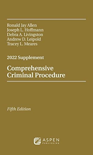 Imagen de archivo de Comprehensive Criminal Procedure 2022 Supplement a la venta por BooksRun
