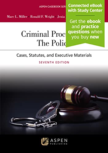 9781543859126: Criminal Procedures: The Police: Cases, Statutes, and Executive Materials [Connected eBook with Study Center] (Aspen Casebook)