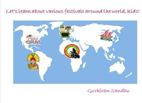 9781544110240: Let's learn about various festivals around the world, kids!